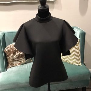 Black scuba top